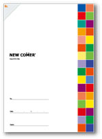 New Comer ニューカマー 営業 顧客 新規開拓 ノート A5サイズ D