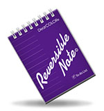 Reversible Note リバーシブルノート 白紙とTo Do Listノートのリバーシブル仕様のメモ帳 ポケットサイズ