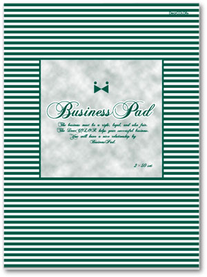 Business Pad ビジネスパッド 2枚複写式ノートパッド 打ち合わせの記録を共有する A4サイズ