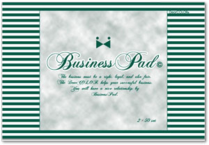 Business Pad ビジネスパッド 2枚複写式ノートパッド 打ち合わせの記録を共有する A5サイズ
