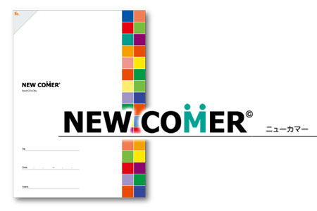 New Comer ニューカマー 営業 顧客 新規開拓 ノート A5サイズ