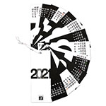 HANABUSA(はなぶさ) 2021 カレンダー A（数字フォルム モノトーン）